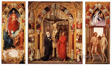 Tríptico de la Redención Rogier van der Weyden Pinturas al óleo